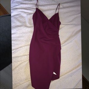 Maroon Dress